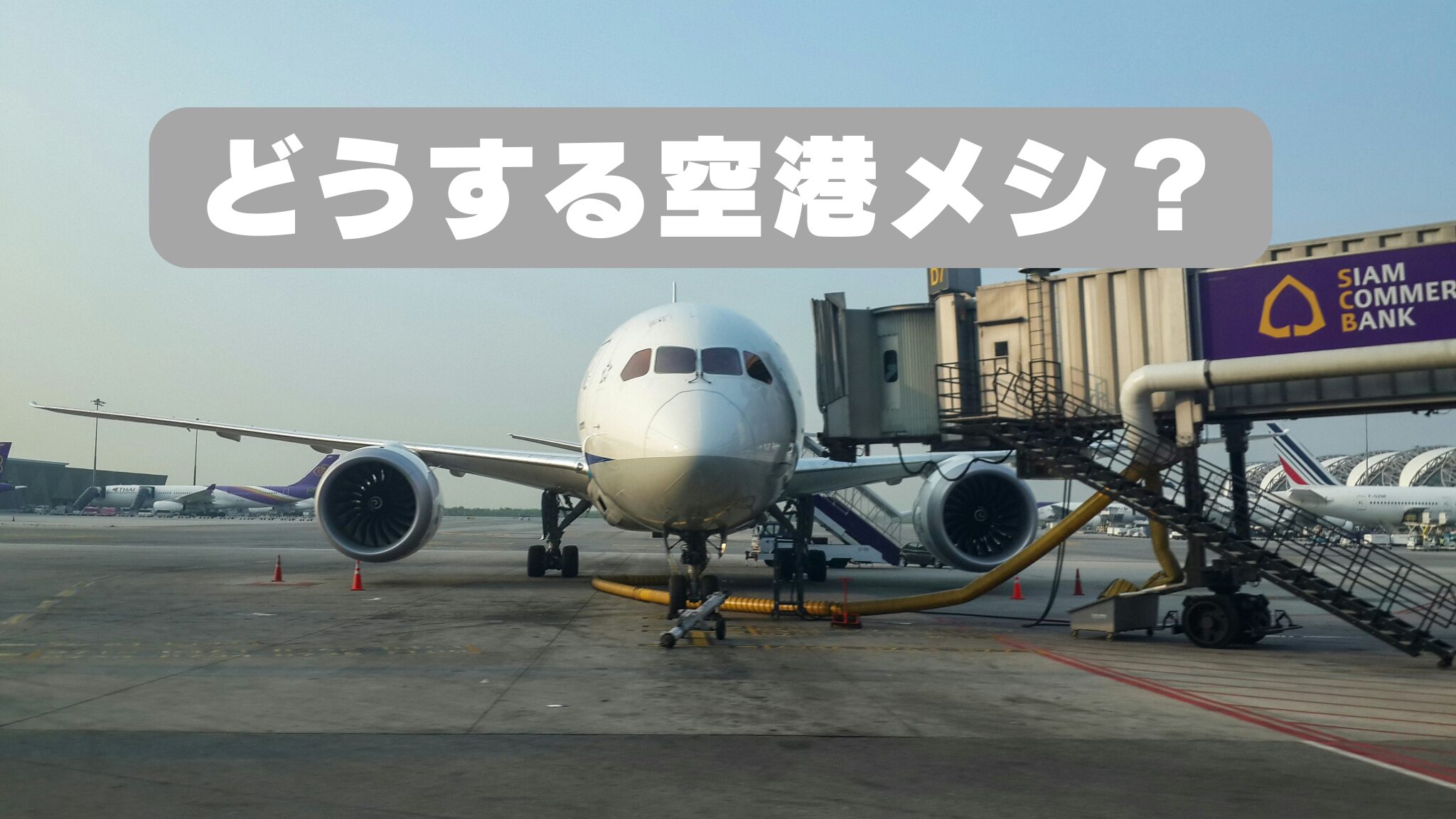 どうする空港メシ？